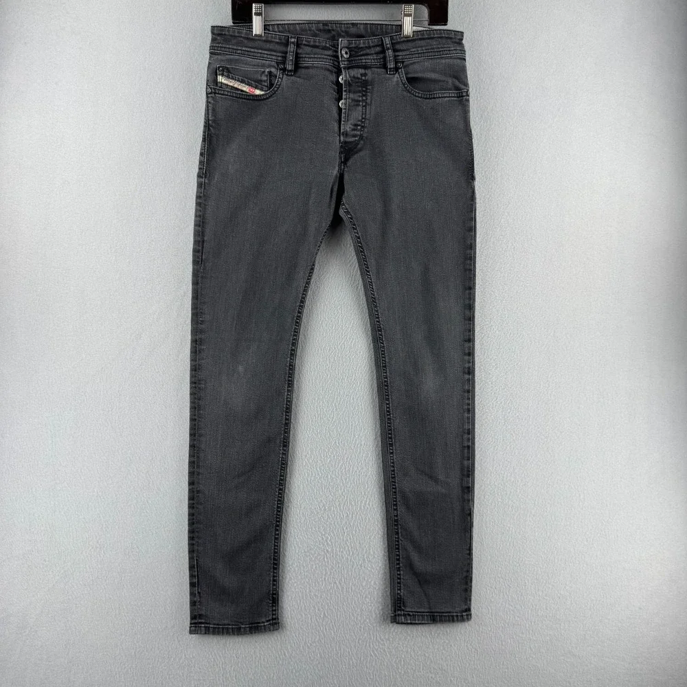 Levis Jeans Mens 32x30 Sleenker Slim Skinny Fit Black Denim Stretch